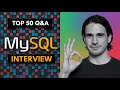 50 MySQL Interview Questions For Beginners for JOB and EXAM | SQL Questions