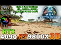 ARK: Survival Ascended | RTX 4090 | Ryzen 7 9800X3D | 4K - 1440p - 1080p | Epic \u0026 Low Settings