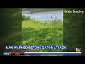 Victim in suspected Largo gator attack was warned before to stay out of water