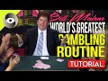 How to do gambling techniques | Saturday Sorcery Bill Malone tutorial