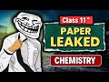 Class 11 chemistry final Paper 2026🤯| imp. Questions | class 11 final exam | chemistry class 11