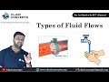 Types of Fluid Flows explained with animation | Hindi