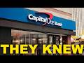 The Capital One settlement is pretty EVIL if you think about it