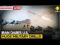 BREAKING: Iran Holds Massive Naval Drills Near U.S. Warship | Iranian Navy In Action | WION