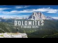 TOP 3 Circular HIKES in the DOLOMITES Italy