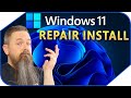 Windows 11 Repair Install \u0026 In-Place Upgrade.