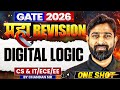 GATE 2026 महा Revision | Digital Logic | Maha Revision | CSE, EE, ECE \u0026 IN | One Shot