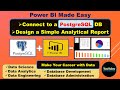 Create a Simple Analytical Report in Power BI \u0026 PostgreSQL DB