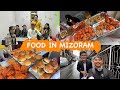 Exploring the street food in Aizawl , Mizoram ♥️