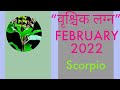 Scorpio Ascendant February 2022|वृश्चिक लग्न फरवरी|Himalayan Astrologer Sharma