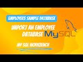 How to Import an Employees Database in MySQL (2024 Tutorial)