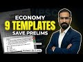 UPSC 2026: The Only 9 Economy Elimination Templates to Save Your Prelims Attempt #upsc #ias