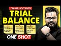 TRIAL BALANCE class 11 ONE SHOT | ACCOUNTS by GAURAV JAIN
