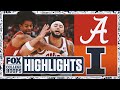 No. 11 Alabama vs. No. 8 Illinois Highlights 🏀 FOX College Hoops