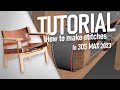 Tutorial: How to make stitches in 3ds max 2023