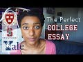 The Secret to a Stellar College Application Essay - Harvard Grad Tips | Ahsante Bean