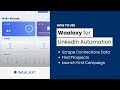 Collect Lead Data and Automate Messages Using Waalaxy
