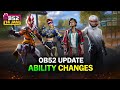 All Characters Ability Changes OB52 Update in Free Fire | Character Adjustment After Update 