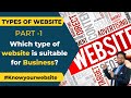 What is Website ? Types of Website . Is website is mandatory in Import Export Business. Part -1