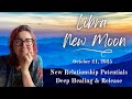 The LIBRA NEW MOON, October 21, 2025  ~  Astrology