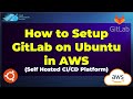 How to Setup\\Install GitLab on Ubuntu in AWS (Self Hosted CI\\CD Platform)