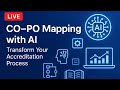 Simplifying CO–PO Mapping \u0026 Attainment with AI | OBE Made Easy