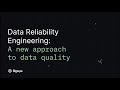 Data Reliability Engineering: A New Approach to Data Quality w/ Egor Gryaznov - UDEM April 2022