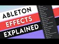 Ableton All Audio Effects Explained