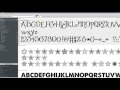 Nexus font manager using dingbats and PUA fonts with Silhouette Cameo