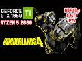 Borderlands 4 GTX 1050 Ti Benchmark – 1080p / 900p / 720p | FSR + Frame Generation