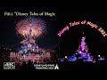 Disney Tales of Magic 2025🎇Disney Tales of Magic Nighttime Spectacular🪄New DLP Fireworks \u0026 Fountains