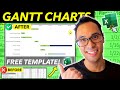 How to Create a Gantt Chart in Excel in 10 Minutes! (FREE Download Included!)