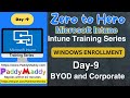 Step-by-Step Guide to Windows Device Enrollment in Microsoft Intune | BYOD, Corporate Co-Management
