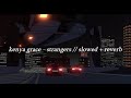 kenya grace  - strangers // slowed + reverb + lyrics