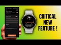 New Life Saving Feature is Now Available on Samsung Galaxy watch 7 / 6 / 5 / 4 \u0026 Galaxy Watch Ultra