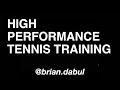 Tennis forehand and backhand topspin drill with former ATP #80 and world #1 ITF, coach Brian Dabul