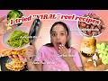 I tried VIRAL REEL RECIPES for 24 HOURS😱