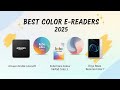 5 Best Color E-Book Readers You Need in 2026