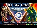 Warhammer 40k Battle Report: Salamanders VS Adepta Sororitas