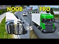 Truckers Of Europe 3 Pro vs Noob