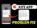 Zerodha Kite Login error Problem Today  | How To Fix Authentication Error Zerodha Kite Login Problem