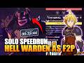 35 Sec - Hell Warden Orgot Speedrun with $0 Spent | Build and Setup | The Seven Deadly Sins: Origin