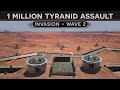 1,000,000 Tyranid Assault - True Size of a Tyranid Invasion (Part 2) 3D Documentary