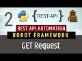Part 2- GET Request | Rest API Testing using Robot Framework
