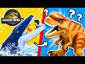 Unboxing JURASSIC WORLD REBIRTH Dinosaurs in LEGO...