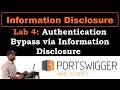 Information Disclosure 4 | Authentication Bypass via Information Disclosure #portswigger