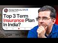 How to Find the Best Term Insurance Plan in 2025 ? | Sanjay Kathuria