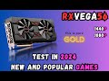 RX Vega 56 | Test in 32 New and Popular Games in 2024 | Part 2 | R5 7600X | How does it perform?