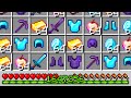 Minecraft UHC but every XP drops random items..