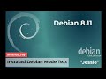 Administrasi Sistem Jaringan - Installasi Debian 8 .11 Mode Text
